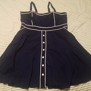 City Chic plus size retro A-line dress